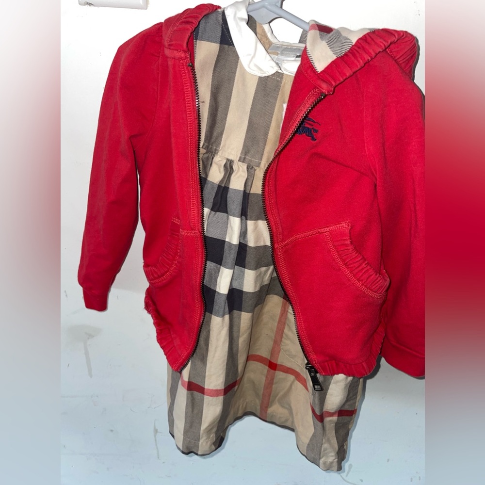 Children’s BURBERRY Zipper Hoodie